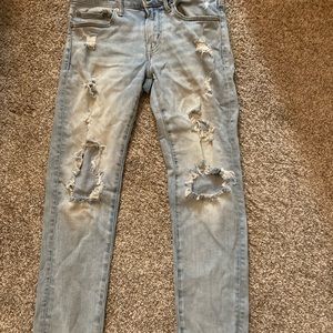 Mens American Eagle Destruction Jeans
